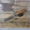 Vintage W Marples & Sons Carpenter’s 1” Heavy Duty Flat Firmer Chisel - Sharpened Honed