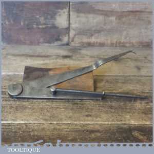 Unusual Vintage 8 ½” “Odd Leg” Steel Dividers - Good Condition