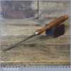 Vintage Ward & Payne Carpenter’s 3/8” Gouge Chisel - Sharpened Honed
