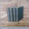 Four Volume Series No: 1-4 Of The Practical Woodworker Books By Bernard E Jones