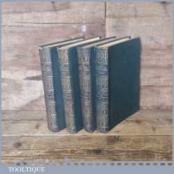 Four Volume Series No: 1-4 Of The Practical Woodworker Books By Bernard E Jones