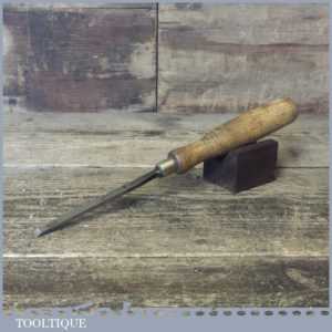Vintage I Sorby Carpenter’s 9/32” Firmer Chisel - Sharpened Honed Vintage I Sorby Carpenter’s 9/32” Firmer Chisel - Sharpened Honed