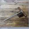 Unusual Vintage Carpenter’s Rosewood Handled Tapered Bit - Good Condition