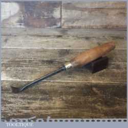 Antique Herring London 15/16” Wood Carving Spoon Bit Chisel 1864-1869