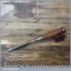 Vintage Old 7/16” Signed Japanese Laminated Forge Steel Mortice Chisel - Sharpened