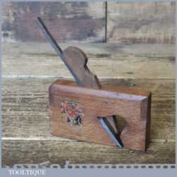 Vintage Invicta Chas Nurse & Co Coachmaker’s Beechwood Rabbet Plane