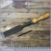 Vintage I & H Sorby Timber Framing 2” Heavy Duty Socketed Firmer Chisel