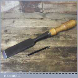 Vintage I & H Sorby Timber Framing 2” Heavy Duty Socketed Firmer Chisel