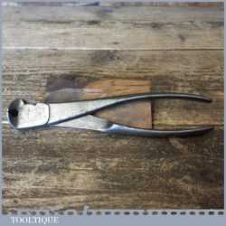 Vintage Lindstrom Of Sweden 8” Piano Wire Cutters - Good Condition