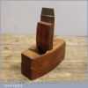 Vintage Wooden Toothing Plane By Melhuish - Old Woodworking Tool