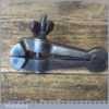 Vintage Spring Loaded Cast Steel Hand Vice Broad Arrow - Good Condition