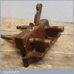 Rare G Greeswell of London Screwstem Plough Plane