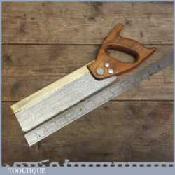 Vintage Spear and Jackson 10” Dovetail Saw