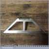 Vintage W Marples & Sons 6” Nickel Plated Mitre Template - Good Condition