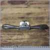 Vintage Stanley Sweetheart USA No: 63 Curved Sole Metal Spokeshave - Refurbished