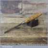 Vintage W. Marples & Sons Carpenter’s 1/4” Firmer Chisel - Sharpened Honed