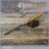 Vintage W. Marples & Sons Carpenter’s 1/4” Firmer Chisel - Sharpened Honed
