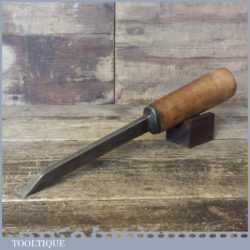 Vintage W. Marples & Sons 3/8” Cast Steel Mortice Chisel- Sharpened Honed