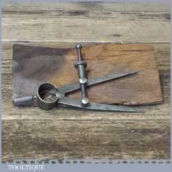 Vintage Mass Tool Co. 3” Steel Spring Dividers - Fully Refurbished