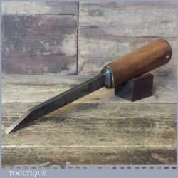 Vintage I. Sorby Carpenter’s 5/16” Mortice Chisel- Sharpened Honed