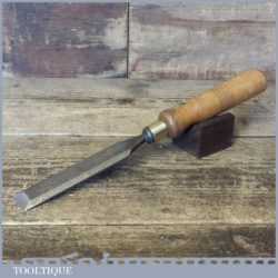Vintage Carpenter’s 1” Bevel Edge Chisel - Sharpened Honed