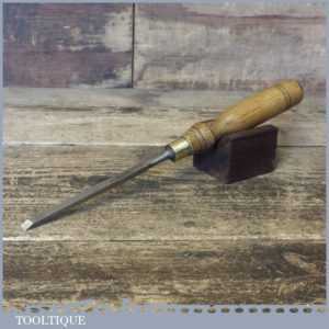 Vintage Footprint Carpenter’s 1/4” Firmer Chisel - Sharpened Honed