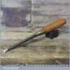 Vintage W. Marples 1/2” Cast Steel Sash Mortice Chisel- Sharpened Honed