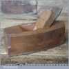 Vintage Pibro Carpenter’s 6” Beech Smoothing Block Plane - Good Condition