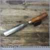 Rare Antique Maw & Staley 1818-1823 Carpenter’s 1 ¼” Gouge Chisel - Sharpened