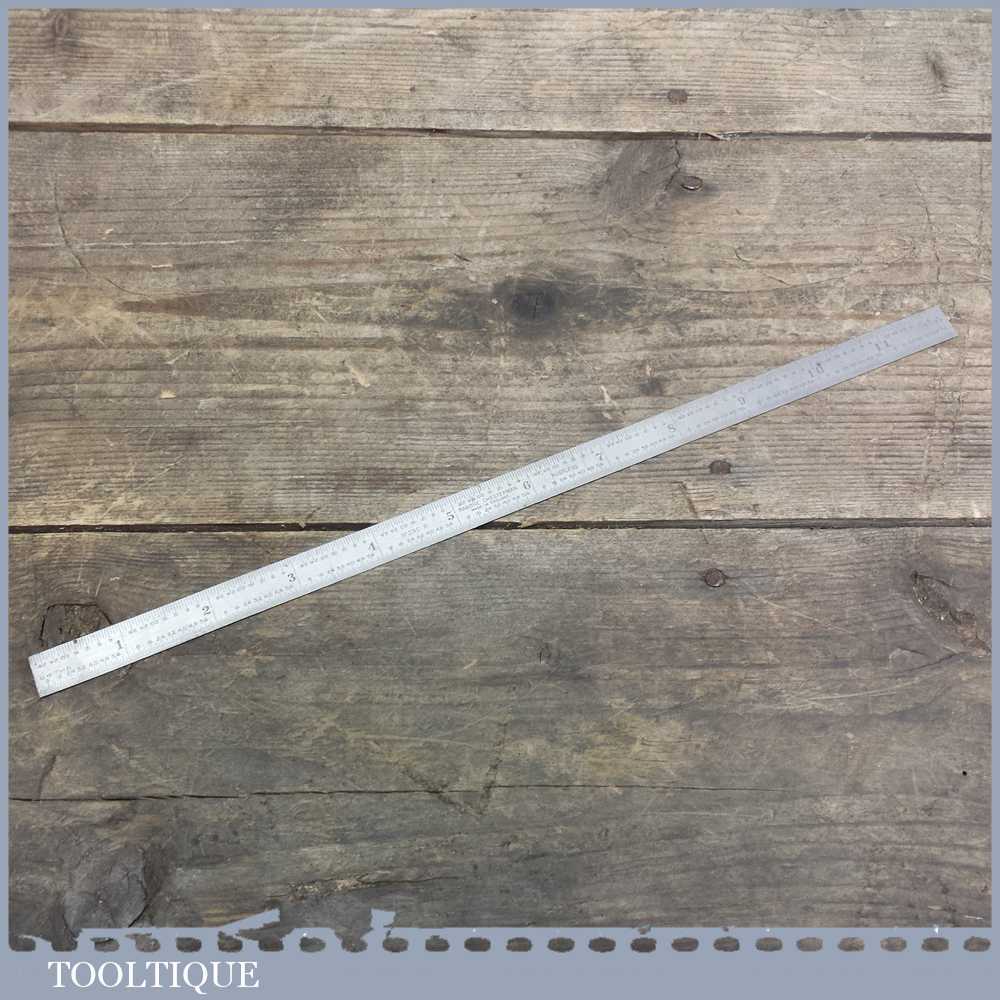 Vintage Rabone Chesterman 12” Rustless Ruler - Engineering Tool