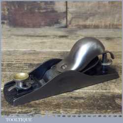 Antique Stanley USA Knuckle Top No: 18 Block Plane Quick Release - Fully Refurbished