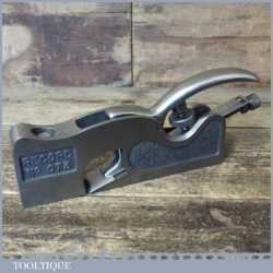 Vintage Record No: 073 Adjustable Throat Shoulder Plane - Fully Refurbished