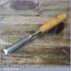 Vintage Marples Carpenter’s 7/8” Bevel Edge Chisel - Sharpened Honed