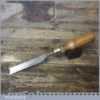 Vintage Melhuish Carpenter’s 1 1⁄16” Bevel Edge Chisel- Sharpened Honed
