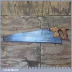 Vintage Spear & Jackson 26” Rip Saw 3 ½ TPI - Refurbished Sharpened