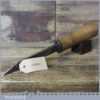 Vintage Weldon Carpenter’s 1/4” Cast Steel Mortice Chisel - Sharpened Honed
