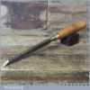 Vintage C. Nurse 3/8” Cast Steel Sash Mortice Chisel- Sharpened Honed