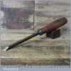 Antique Isaac Greaves 3/8” Cast Steel Mortice Chisel- Sharpened 1825-1911