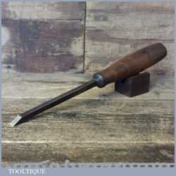 Antique Isaac Greaves 3/8” Cast Steel Mortice Chisel- Sharpened 1825-1911