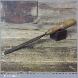 Vintage J. Buck Carpenter’s 1/2” Firmer Chisel - Sharpened Honed