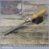 Vintage Parasol Carpenter’s 3/4” Gouge Chisel- Sharpened Honed