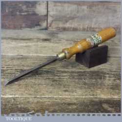 Vintage S. Tyzack & Son Ltd Carpenter’s 1/4” Firmer Chisel - Sharpened Honed
