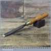 Vintage Signal Carpenter’s 1/4” Firmer Chisel - Sharpened Honed