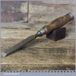 Vintage W. Marples & Sons 5/8” Heavy Duty Flat Firmer Chisel - Sharpened Honed