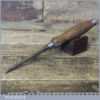 Vintage Carpenter’s 1/4” Heavy Duty Flat Firmer Chisel - Sharpened Honed
