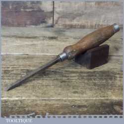 Vintage Carpenter’s 1/4” Heavy Duty Flat Firmer Chisel - Sharpened Honed