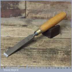 Vintage Carpenter’s 3/4” Firmer Chisel Beechwood Handle - Sharpened Honed
