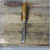 Vintage Thomas Ibbotson Carpenter’s 3/4” Gouge Chisel - Sharpened Honed