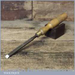 Vintage W Marples Carpenter’s 3/8” Firmer Chisel - Sharpened Honed