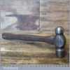 Vintage Ball Pein Hammer Wooden Handle - Good Condition